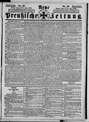 Neue preußische Zeitung vom 10.01.1897