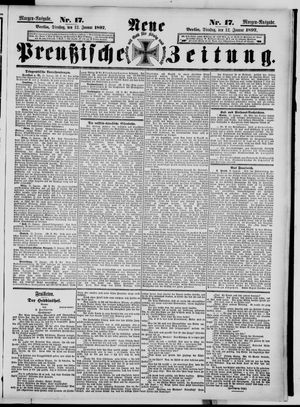 Neue preußische Zeitung vom 12.01.1897