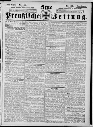 Neue preußische Zeitung vom 16.01.1897