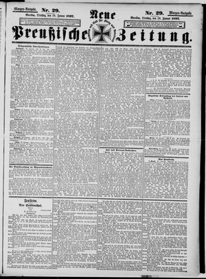 Neue preußische Zeitung vom 19.01.1897
