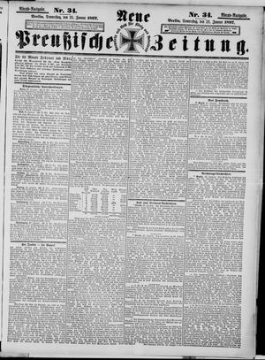 Neue preußische Zeitung vom 21.01.1897