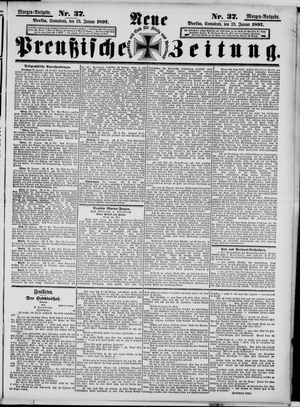 Neue preußische Zeitung vom 23.01.1897