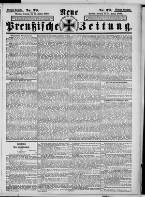 Neue preußische Zeitung vom 24.01.1897