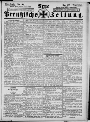 Neue preußische Zeitung vom 29.01.1897