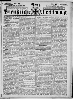 Neue preußische Zeitung vom 29.01.1897