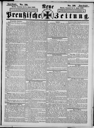 Neue preußische Zeitung vom 30.01.1897