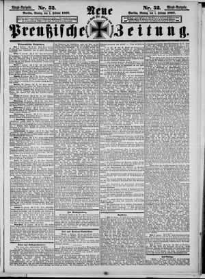 Neue preußische Zeitung on Feb 1, 1897