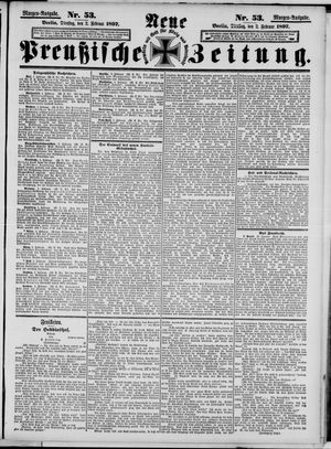 Neue preußische Zeitung vom 02.02.1897