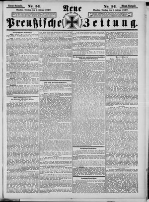 Neue preußische Zeitung vom 02.02.1897