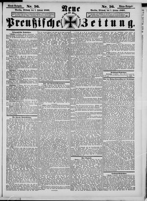 Neue preußische Zeitung vom 03.02.1897