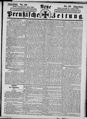 Neue preußische Zeitung vom 04.02.1897