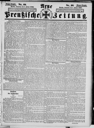 Neue preußische Zeitung vom 06.02.1897