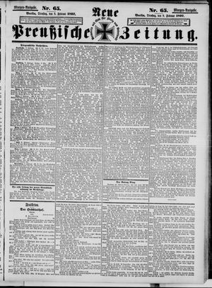 Neue preußische Zeitung vom 09.02.1897