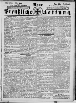Neue preußische Zeitung vom 09.02.1897