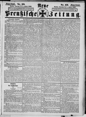 Neue preußische Zeitung vom 11.02.1897
