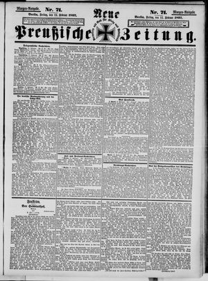 Neue preußische Zeitung vom 12.02.1897