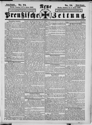 Neue preußische Zeitung vom 13.02.1897