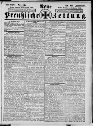 Neue preußische Zeitung vom 18.02.1897