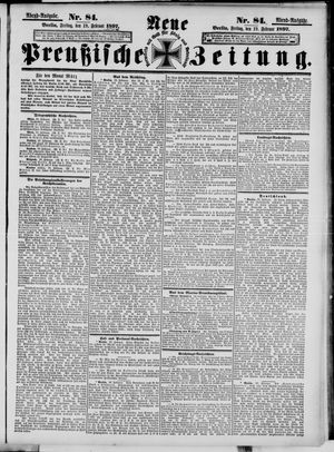 Neue preußische Zeitung vom 19.02.1897