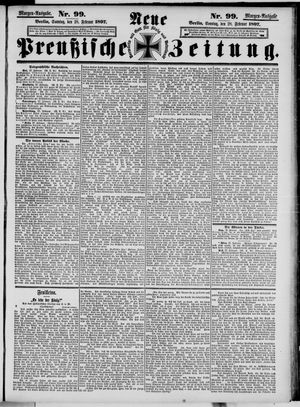 Neue preußische Zeitung on Feb 28, 1897