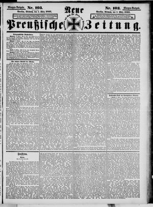 Neue preußische Zeitung vom 03.03.1897