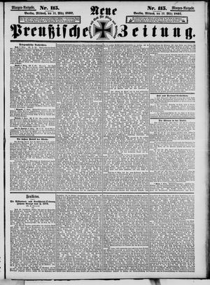 Neue preußische Zeitung vom 10.03.1897