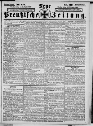 Neue preußische Zeitung vom 16.04.1897