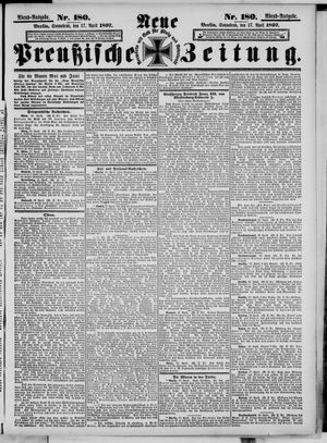 Neue preußische Zeitung vom 17.04.1897