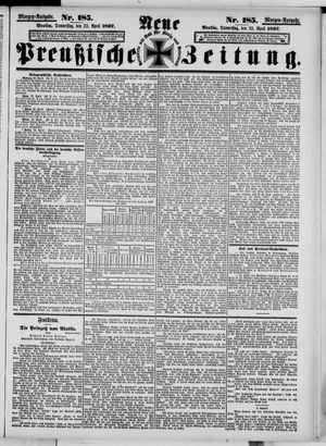 Neue preußische Zeitung vom 22.04.1897