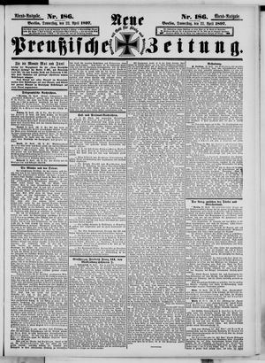 Neue preußische Zeitung vom 22.04.1897