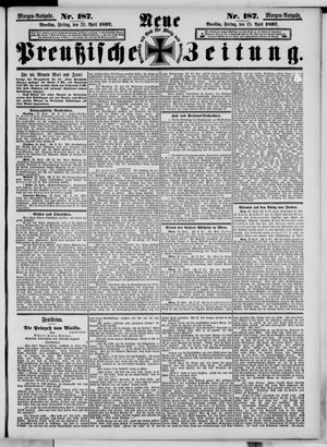 Neue preußische Zeitung vom 23.04.1897