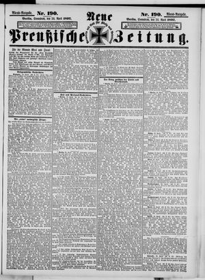 Neue preußische Zeitung vom 24.04.1897