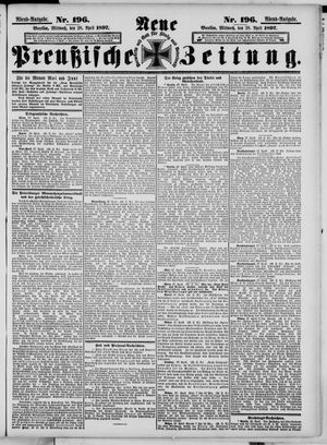 Neue preußische Zeitung vom 28.04.1897