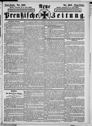 Neue preußische Zeitung vom 29.04.1897