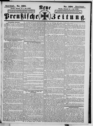 Neue preußische Zeitung vom 05.05.1897