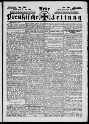 Neue preußische Zeitung vom 07.05.1897