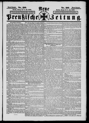 Neue preußische Zeitung vom 10.05.1897