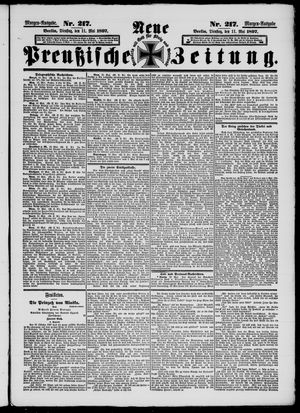 Neue preußische Zeitung vom 11.05.1897