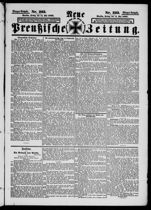 Neue preußische Zeitung vom 14.05.1897