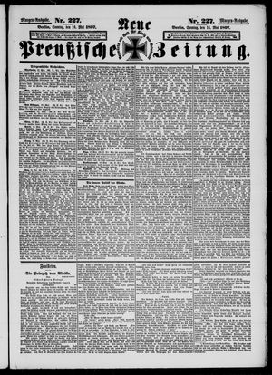 Neue preußische Zeitung vom 16.05.1897