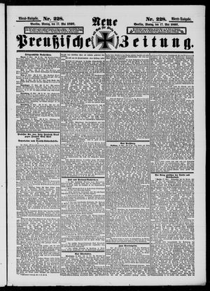 Neue preußische Zeitung vom 17.05.1897