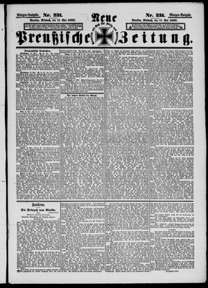 Neue preußische Zeitung vom 19.05.1897