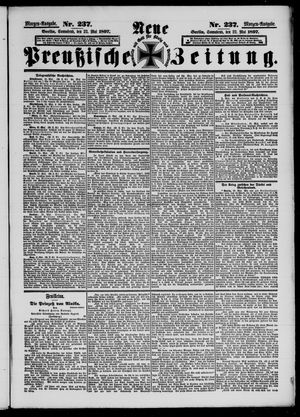 Neue preußische Zeitung vom 22.05.1897