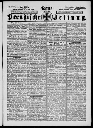 Neue preußische Zeitung vom 22.05.1897