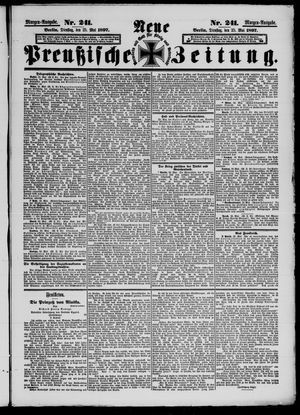 Neue preußische Zeitung vom 25.05.1897