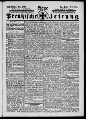Neue preußische Zeitung vom 25.05.1897