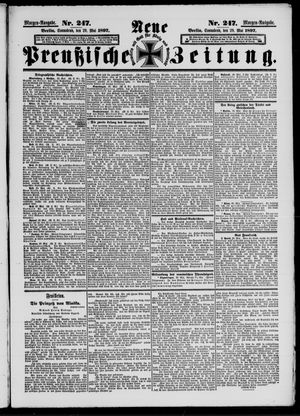 Neue preußische Zeitung vom 29.05.1897