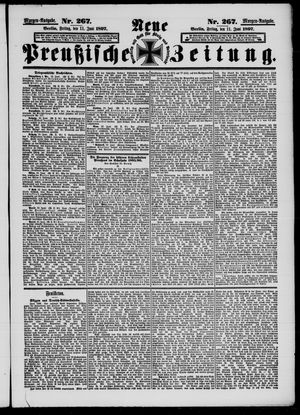 Neue preußische Zeitung vom 11.06.1897