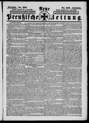 Neue preußische Zeitung vom 12.06.1897