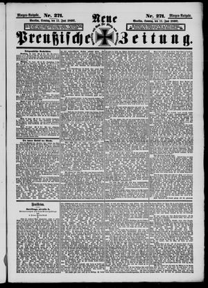 Neue preußische Zeitung vom 13.06.1897